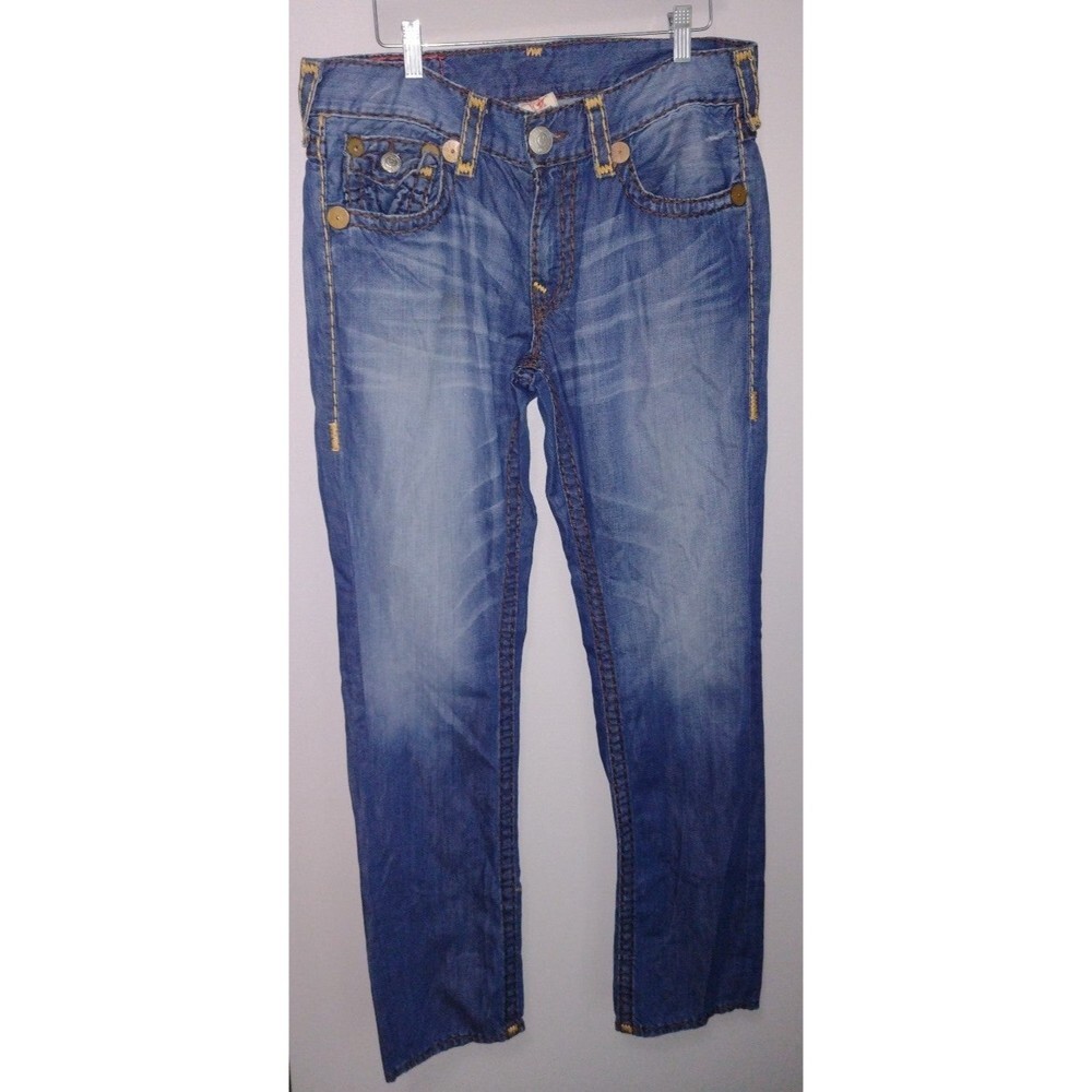 True Religion Ricky Super T Jeans Size 33 Waist
